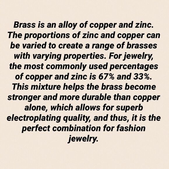 Champagne CZ Cocktail Ring – Gold Tone Brass, Size 6 - Picture 6 of 6